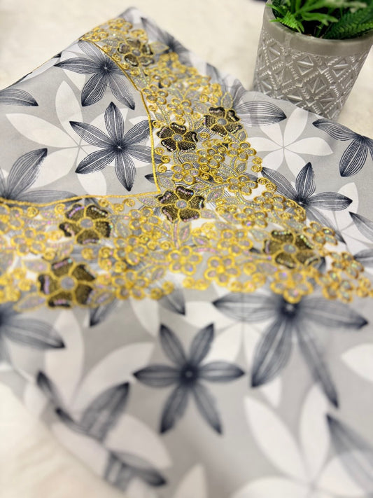 مخور حرير إندونيسي أسود